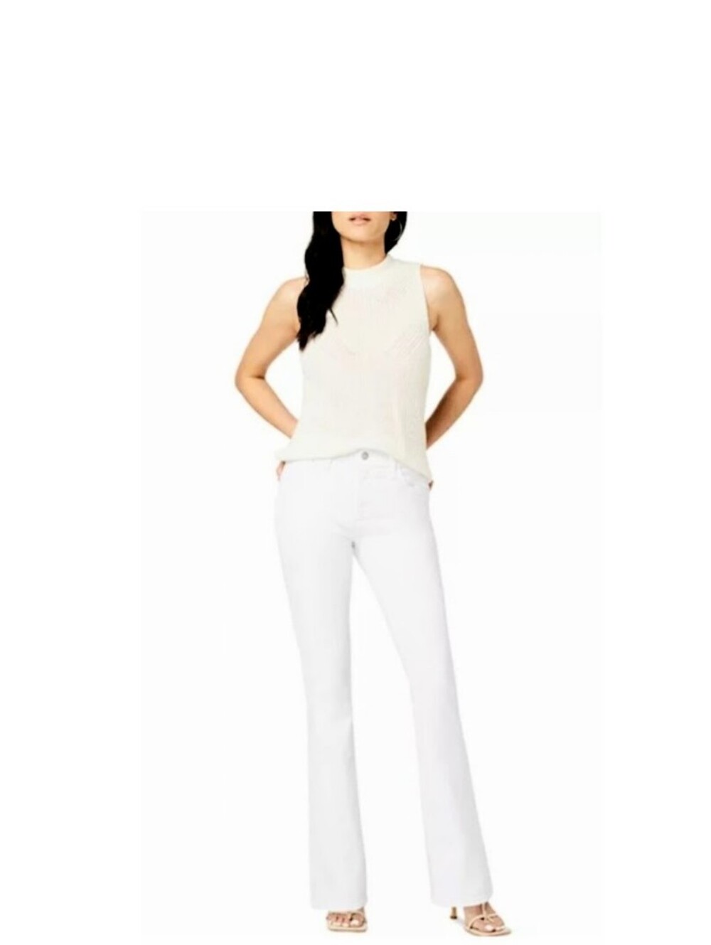 JOE'S JEANS White Straight Leg Sz31
